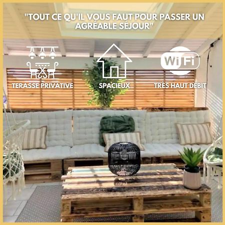 몽토방 Le Paisiblement Votre 2 Ch, Terrasse, Clim, Park 아파트 외부 사진